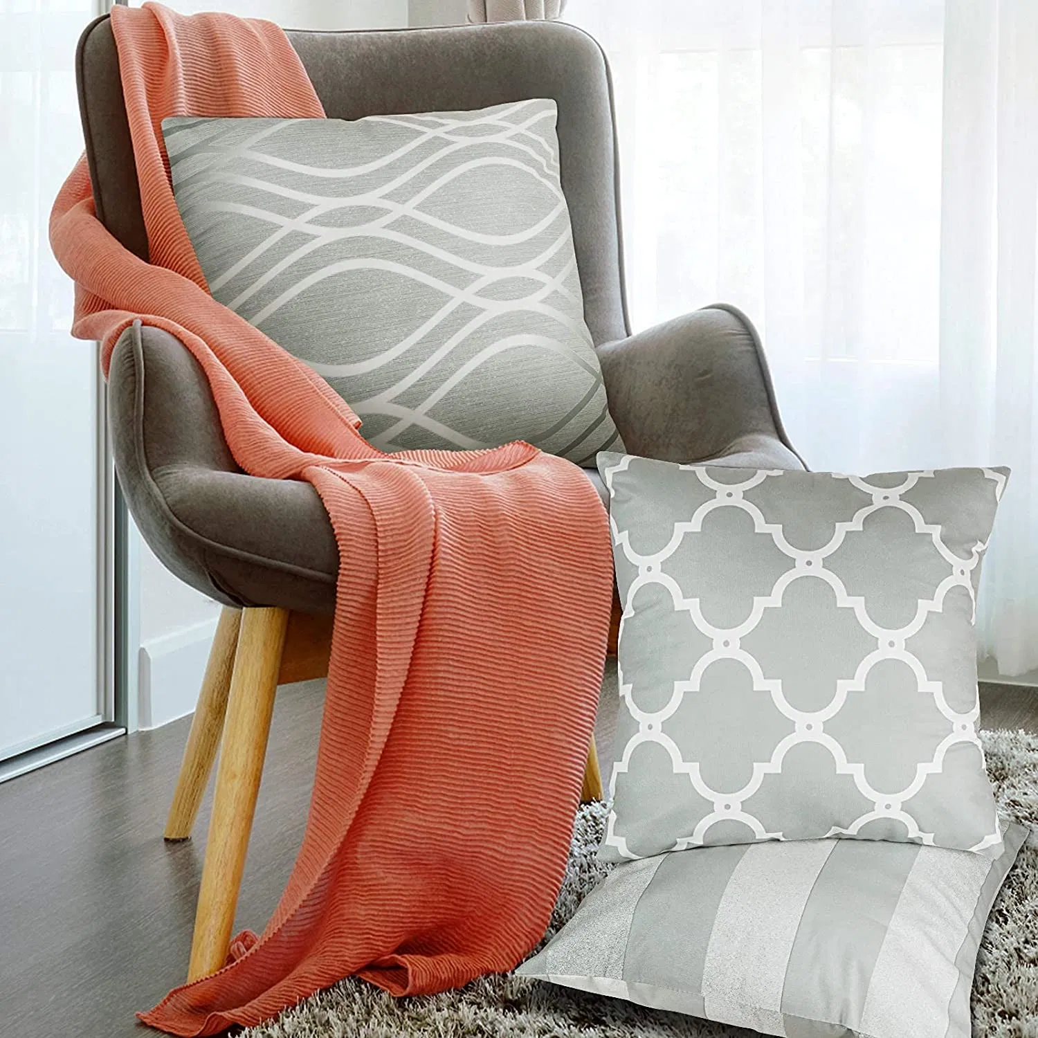 Wholesale Custom Print Decorative Throw Pillow Cover