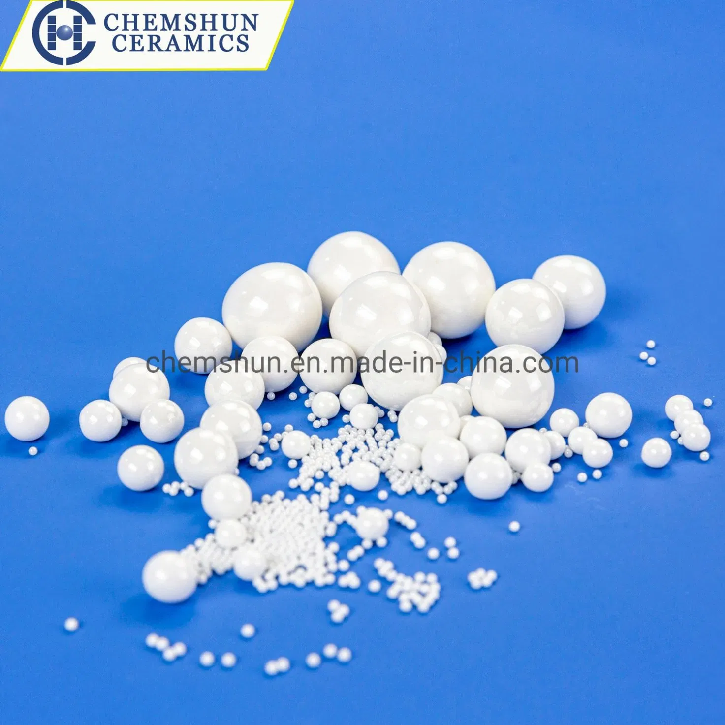 High Zirconia Plus Alumina Oxide Ceramic Grinding Ball CS52 as Ceramic Media for Superfine Mill