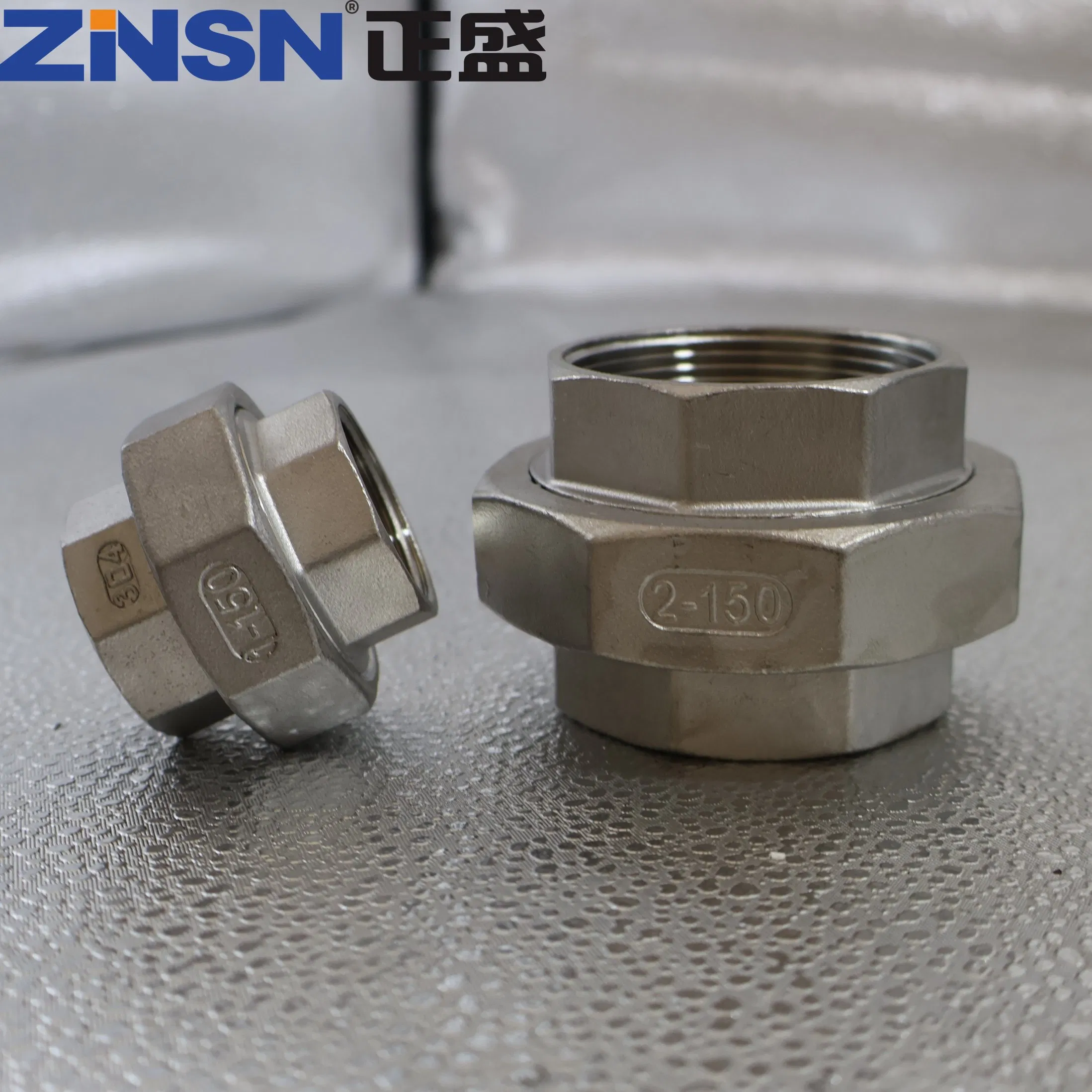 Stainless Steel Union Fitting for Quick and Reliable Pipe Connections