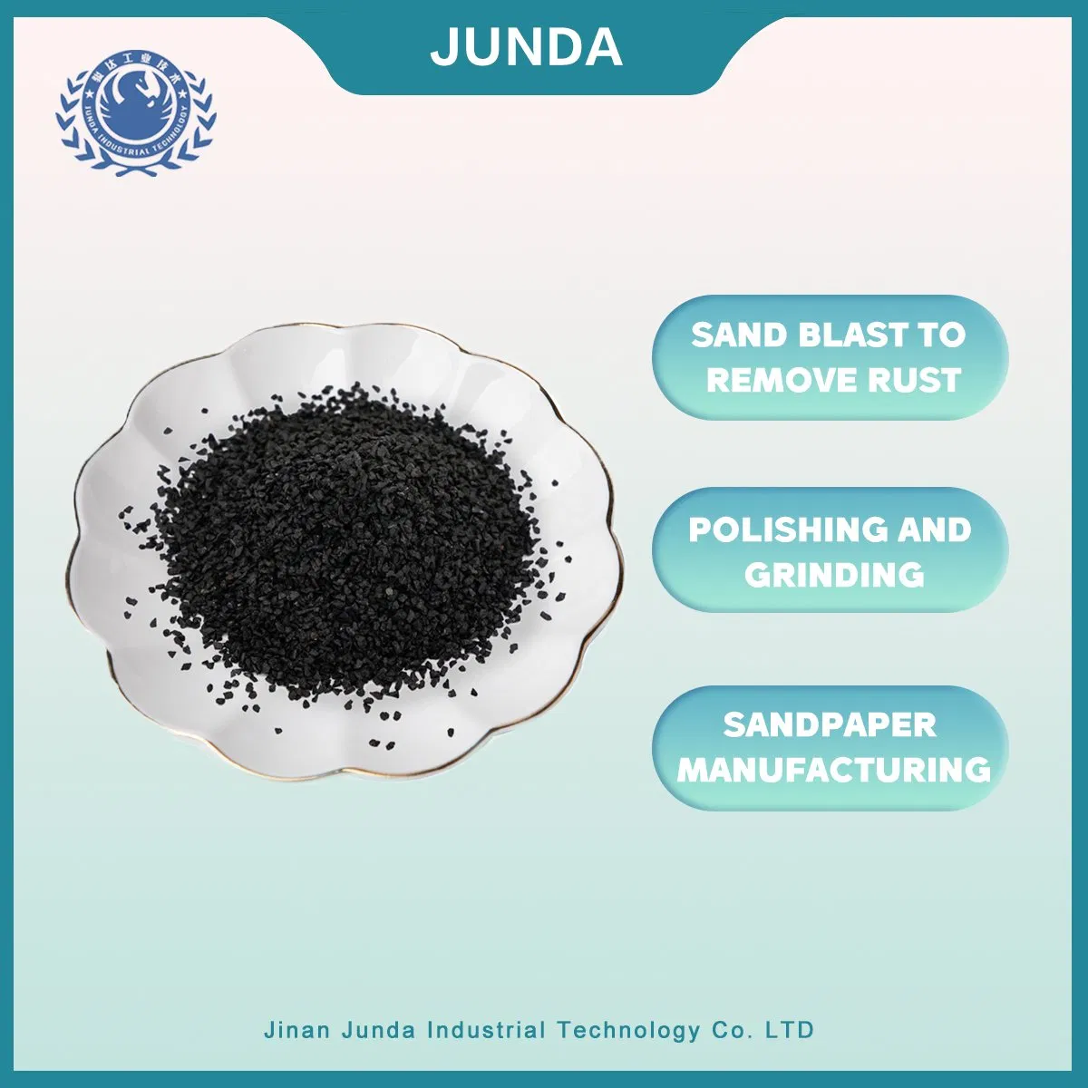 Sand Blasting Aluminium Oxide Brown Fused Alumina White Black Brown Aluminum Oxide Abrasive Grain