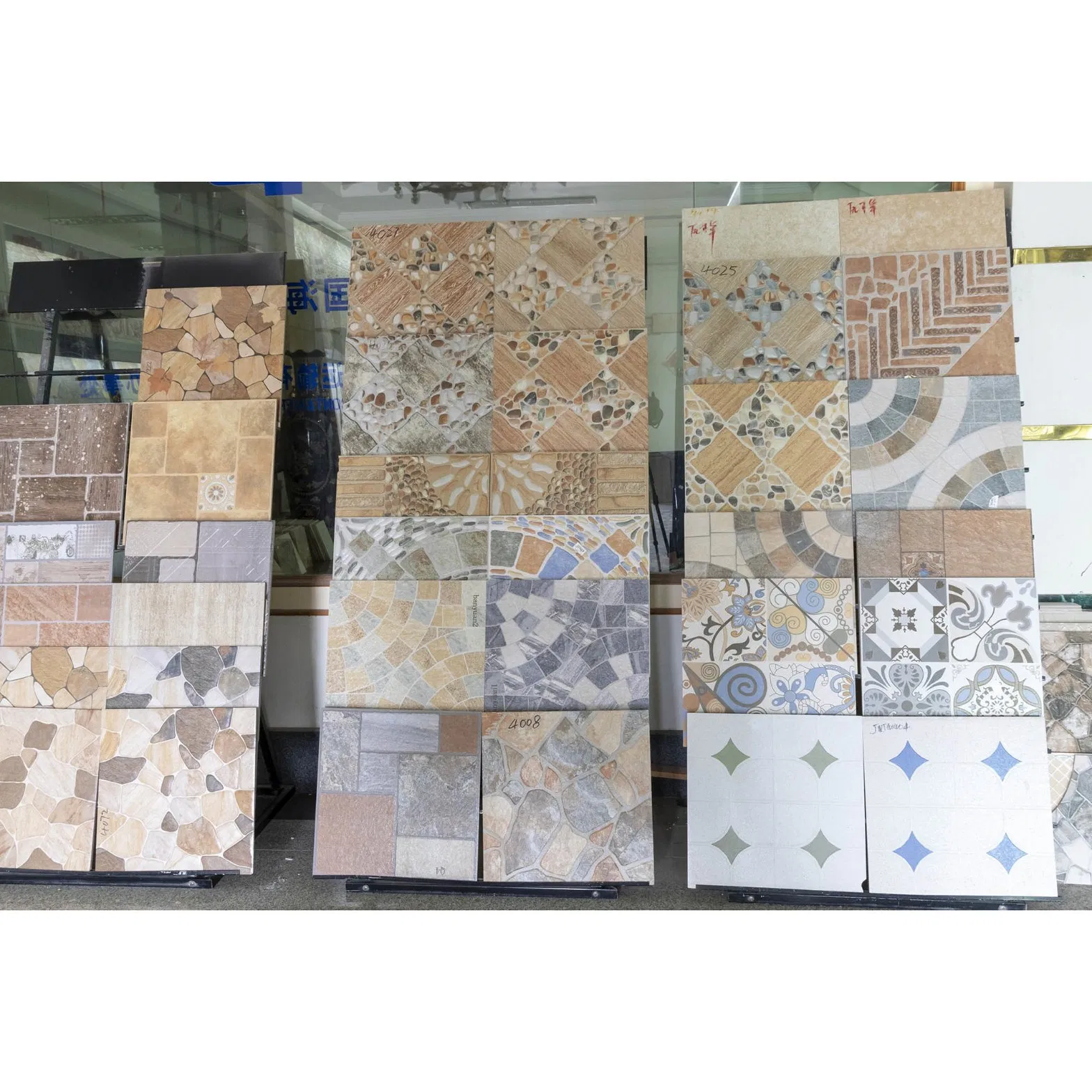 300*300mm Stone Ceramic Outdoor Floor Tile for Courtyard