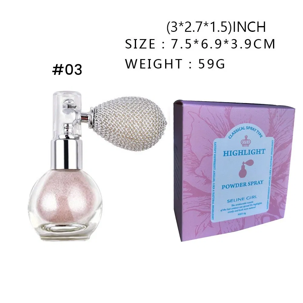 Seline Girl 3G High Gloss Powder Spray Body Glitter