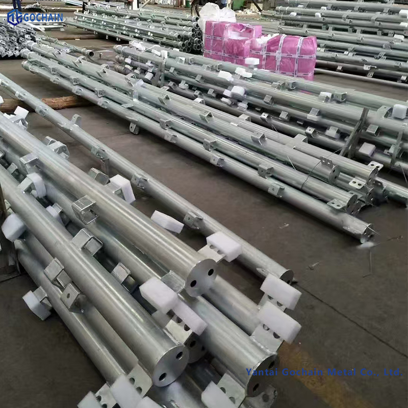 Customized Railway Steel Pillar Supports