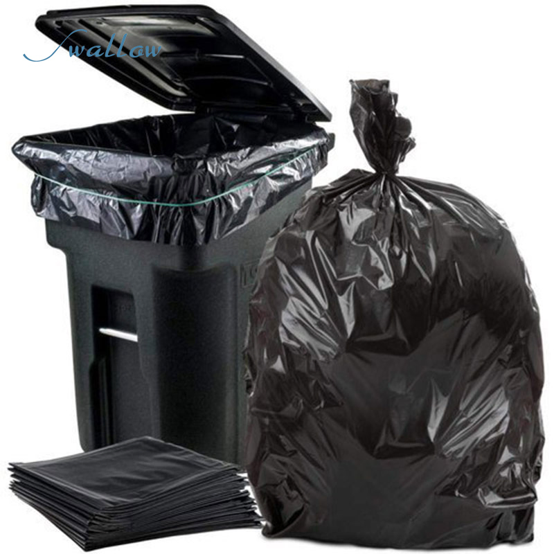 Multipurpose Bathroom Trash Can Bin Liners, Garbage Bag Contractor Leaf Bags for Construction and Commercial