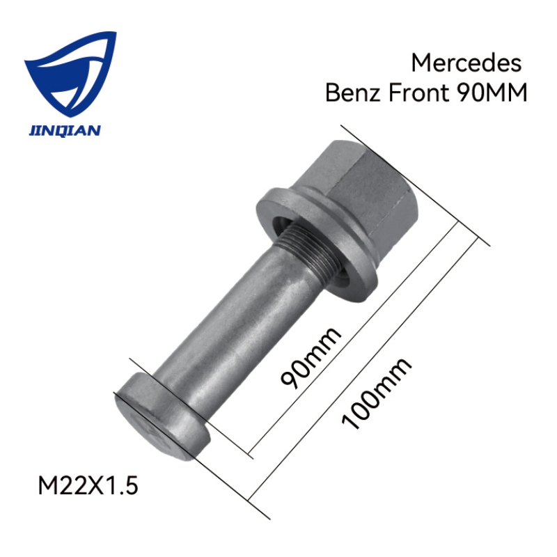 Болты для дисков W163, 14 мм, коническое посадочное место, Premium Benz