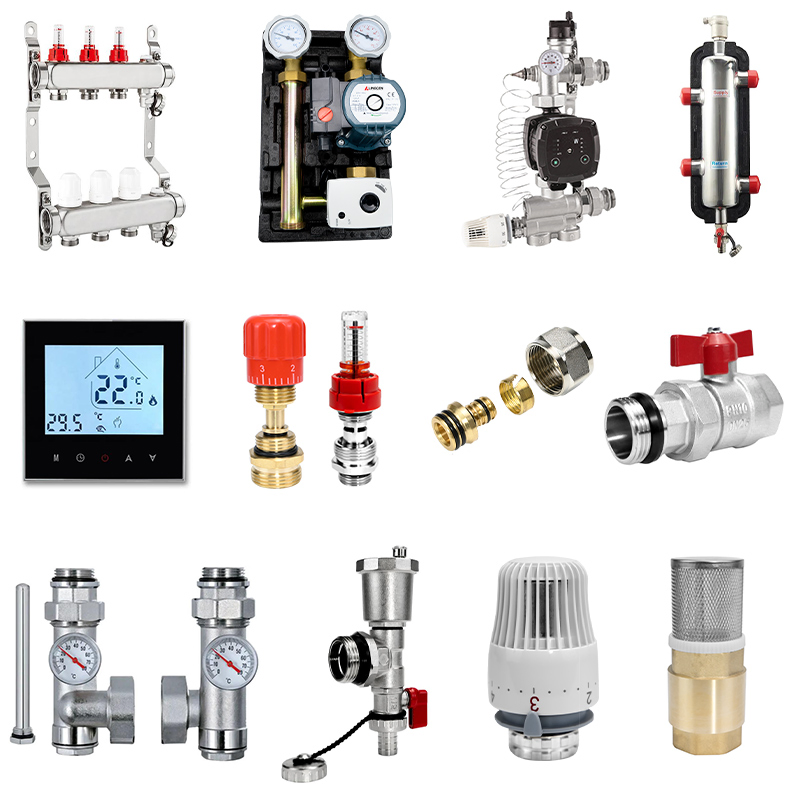 Low Price Energy-Efficient Water-Mix Center for Floor Heating Mixing Water System