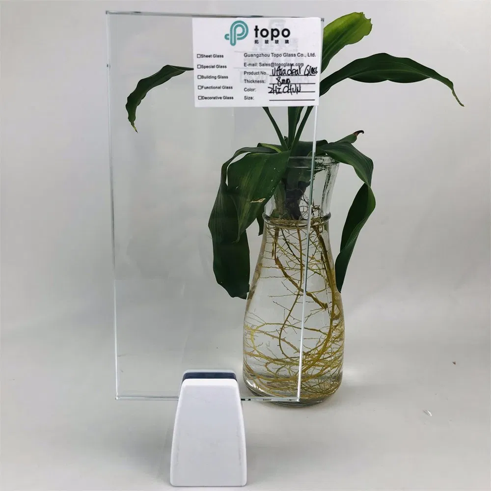 8mm Transparent and Clear Purest Glass for Fish Tank Glass and Window Glass (PG-TP)