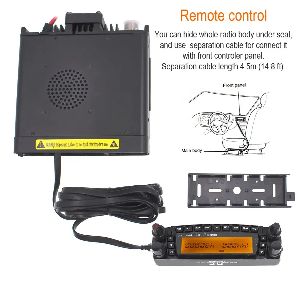 Радиостанция TYT TH-9800 Plus Quad Band 50W
