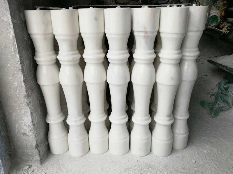 Natural Stone Red/Grey/White Granite/Marble Stone Balustrade/Baluster Price for Railing