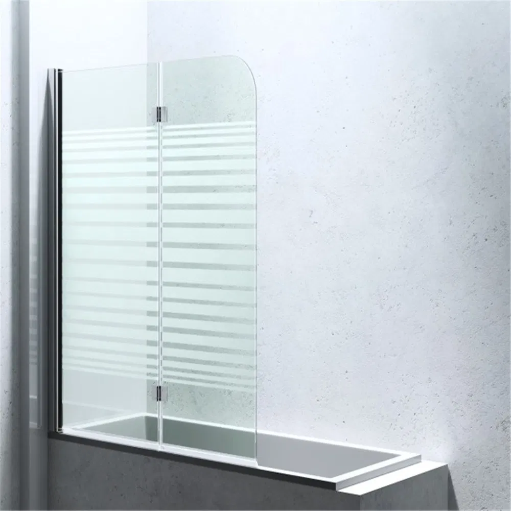 Simple Stainless Steel Mini Hinge Bathtub Shower Enclosure