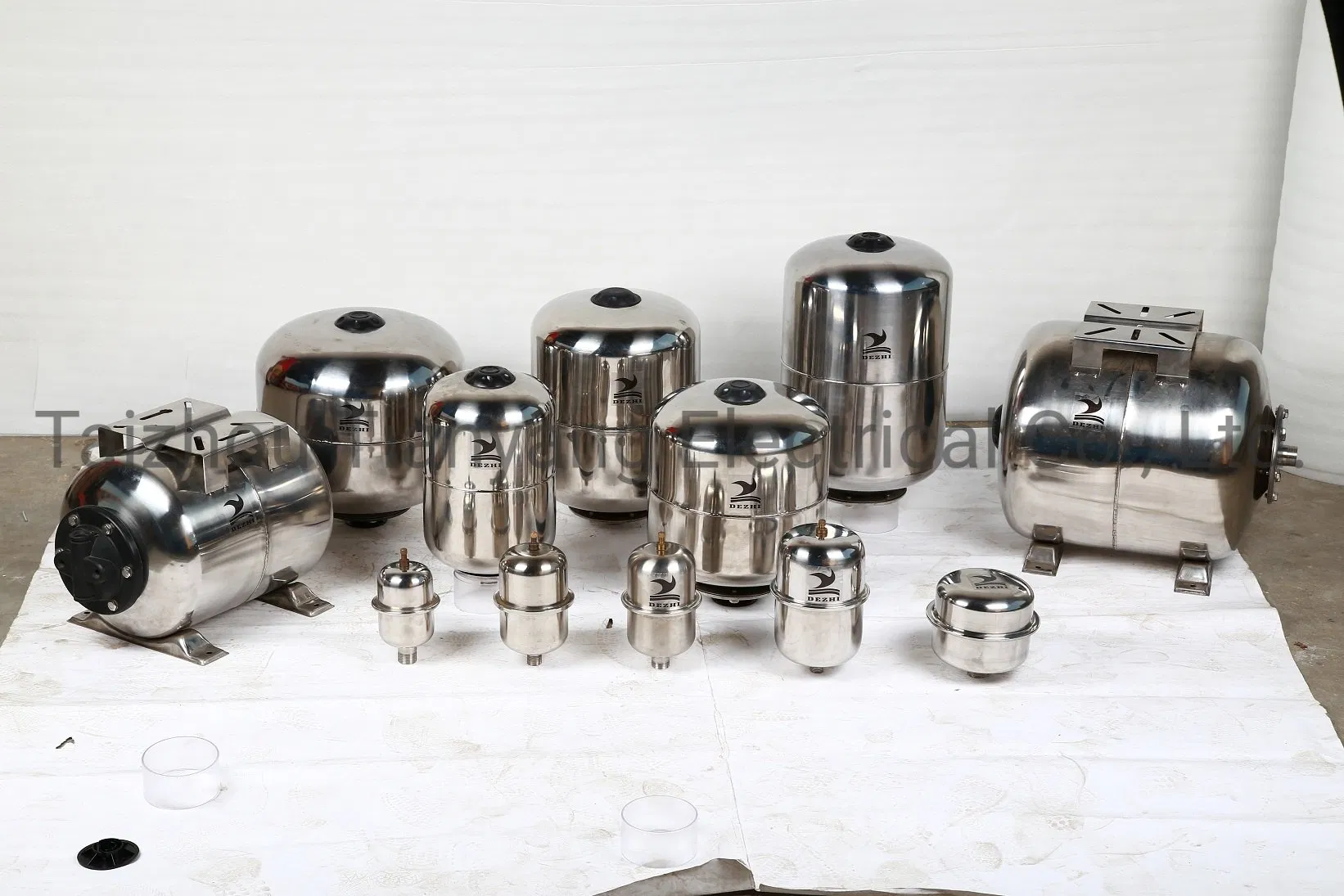 Stainless Steel Thermal Expansion Tanks with Interchangeable Membrane