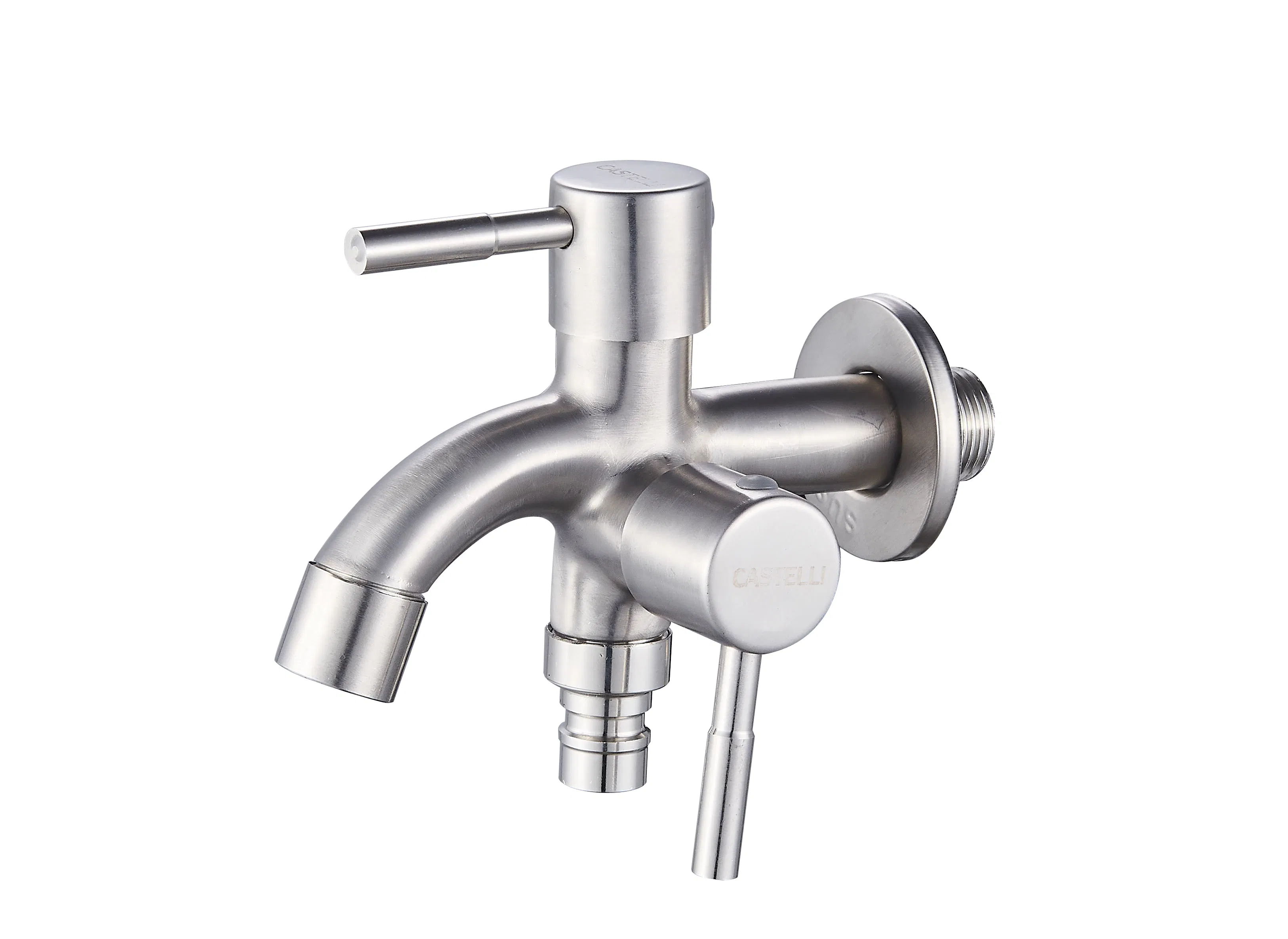 Смеситель для душа скрытого монтажа, латунь, хром