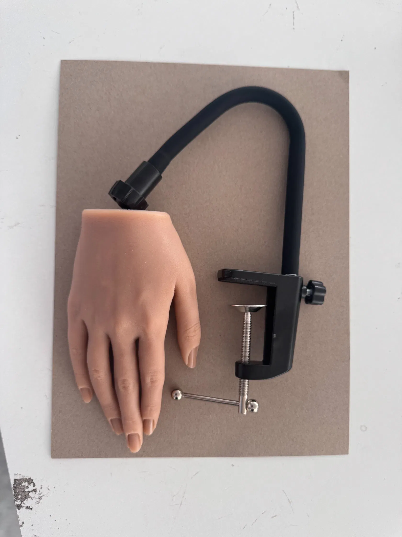 Silicone Fake Silicone Hand Painted Model Hand Makeup Nails Training