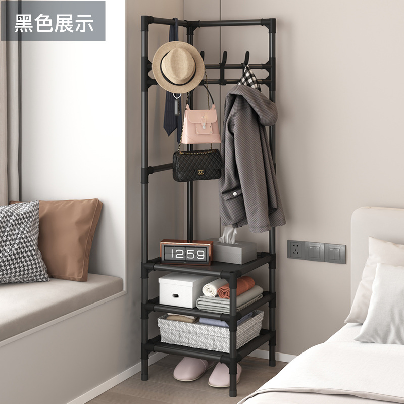 Corner Coat Rack Multi-Layer Assembly Hanger Hanger Bedroom Corner Hanger Floor Rack