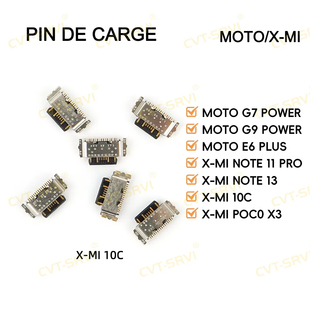 Разъём USB-C для Xiaomi 10C, Poco X3, Note 11/13