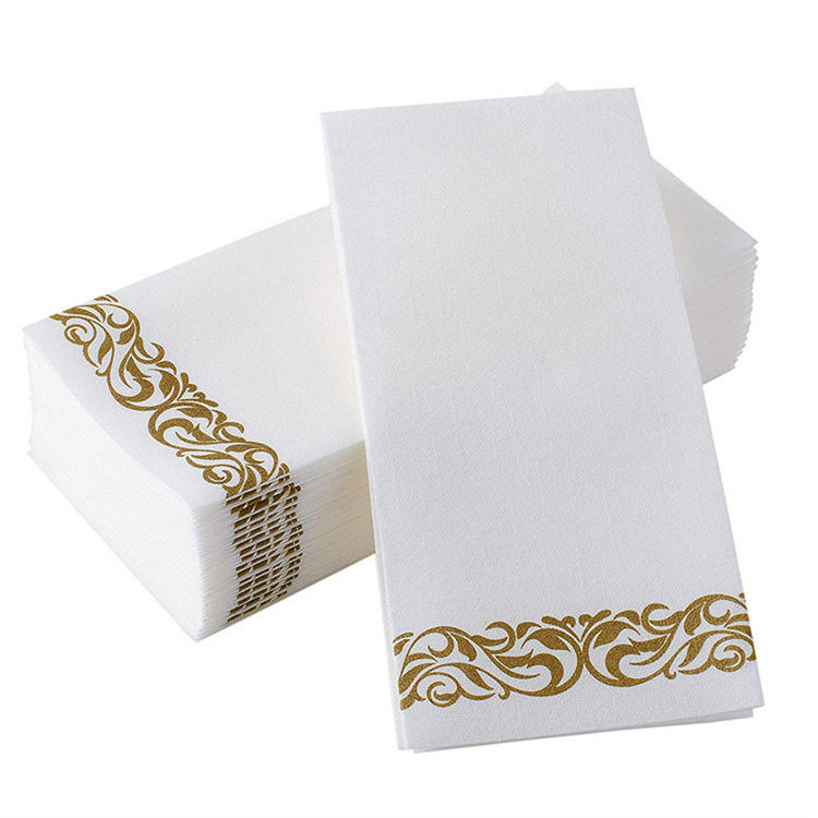 Soft Absorbent Paper Guest Towels Decorative Bathroom Napkins Disposable Hand Towels Dinner Napkins