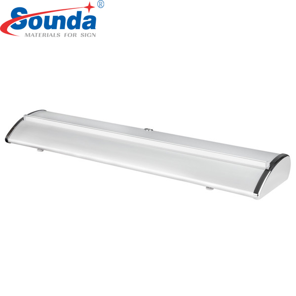 Luxury Wide Base Waterdrop Roll up Display