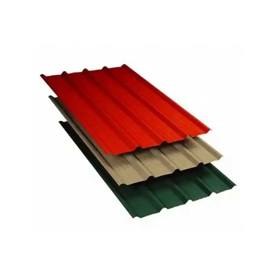 Good Price Galvanized Corrugated Roofing Steel Sheet Color Coated Zinc Corrugated Steel