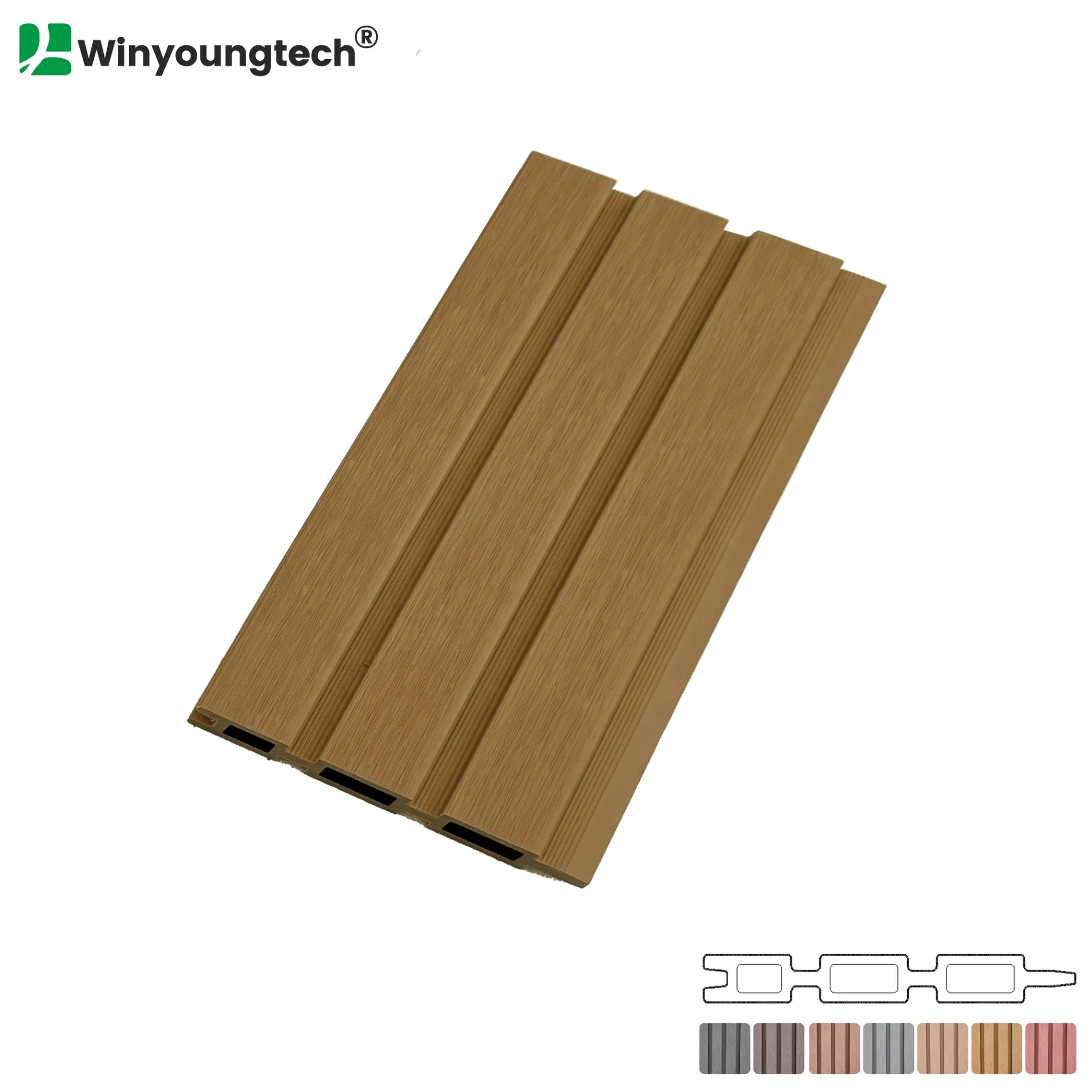 Заборные панели WPC для приватности сада