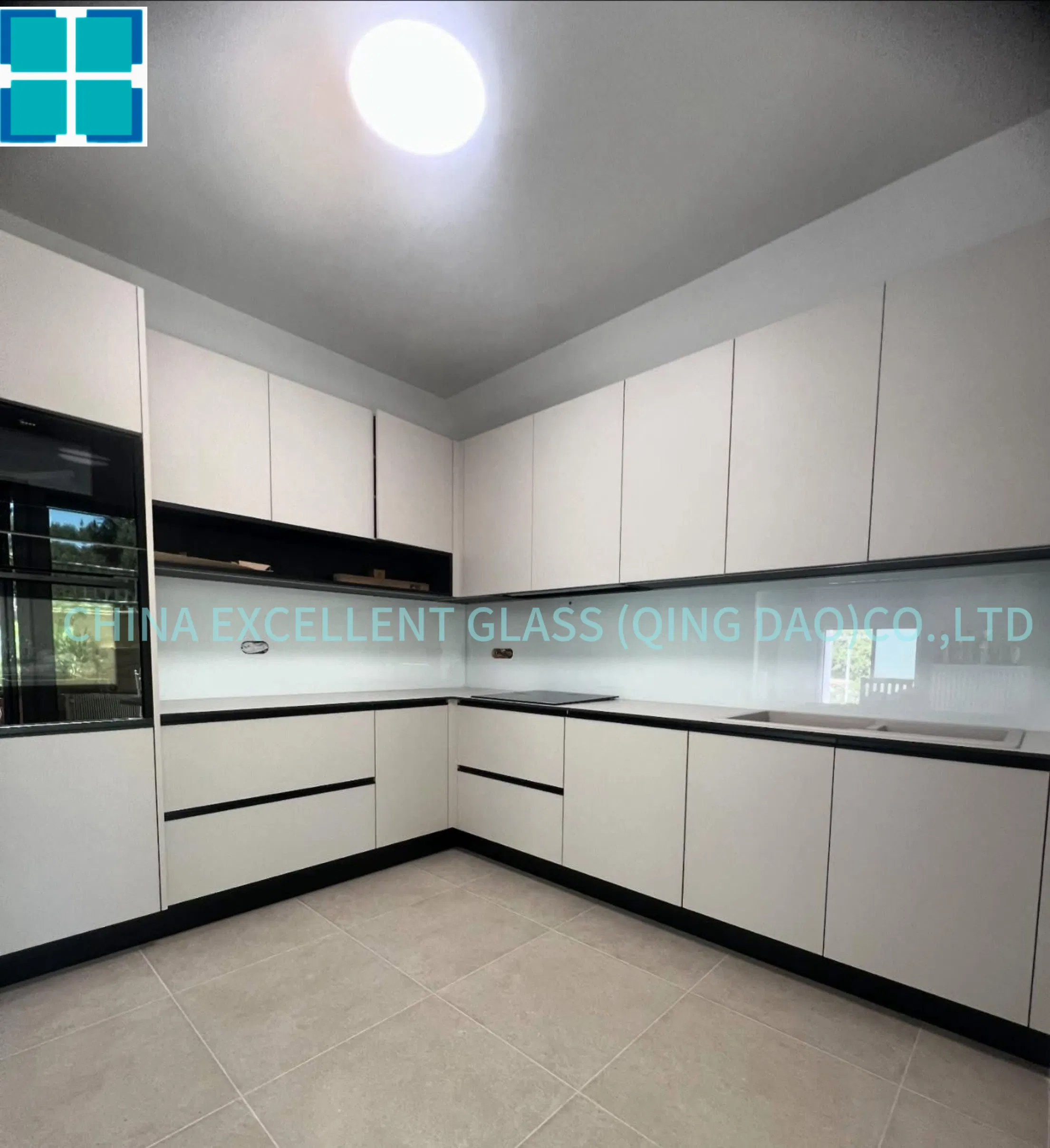 2mm - 10mm Colorful Back Painted Glass / Lacquered Glass for Interior Applications, Manufactured by Excellent Glass