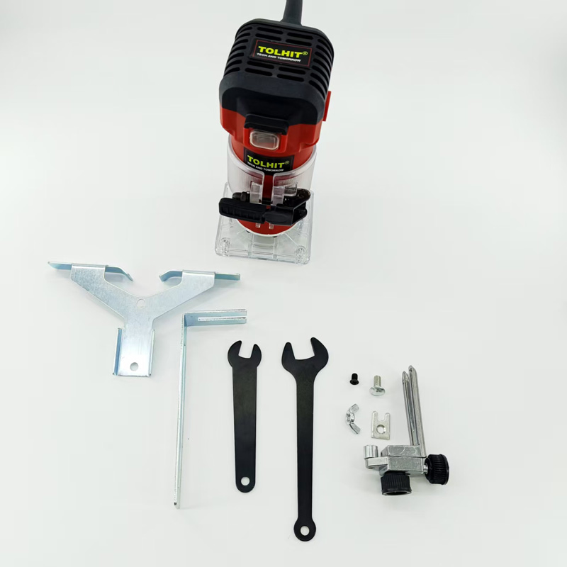 Триммер электрический Tolhit 580W для кромки и резьбы по дереву