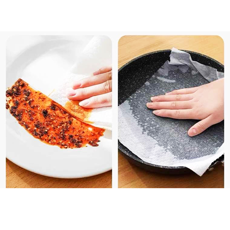 100% Virgin Pulp Thickening Super Absorbent Kitchen Tissue for Cleaning Dishes