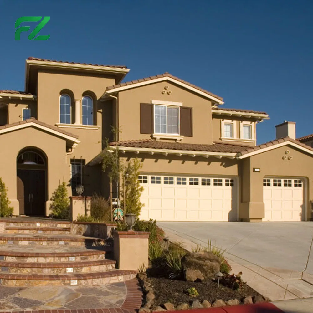 Durable Residential Garage Doors Featuring a Modern Remote-Controlled Sliding Door Design