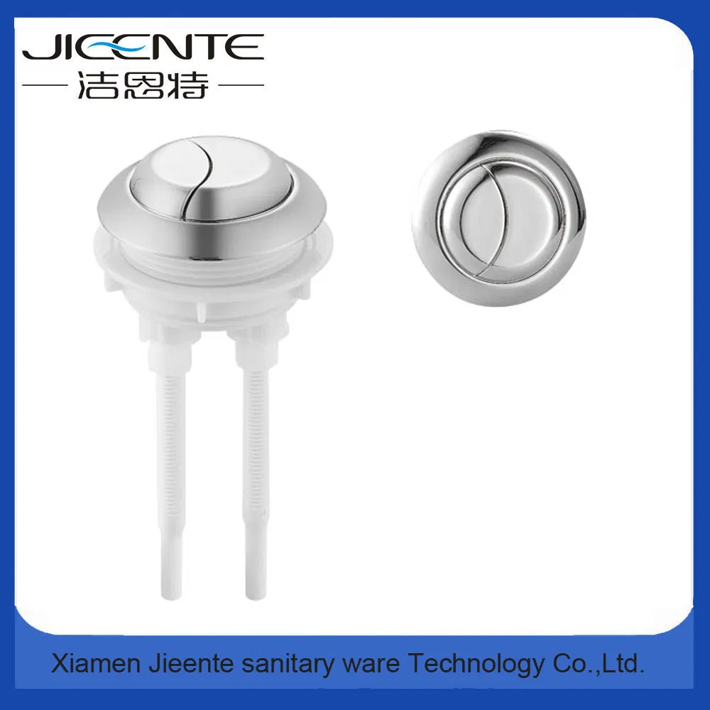 Dual Flush Press Button Chromed