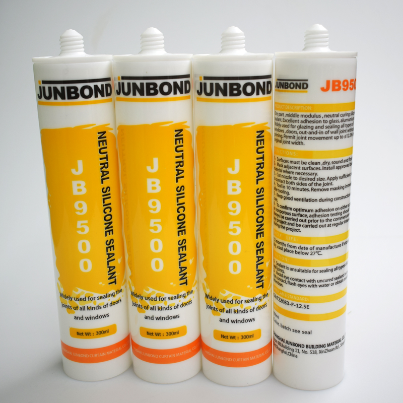 Neutral 9600 Silicone Sealant with Super Adhesion Aluminium Window Seal