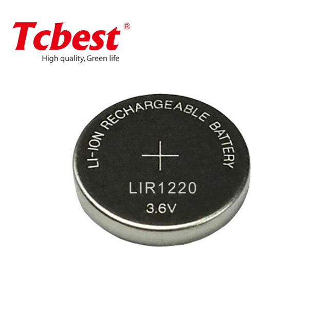 Аккумуляторная литиевая батарейка-таблетка LIR1220 3.6V