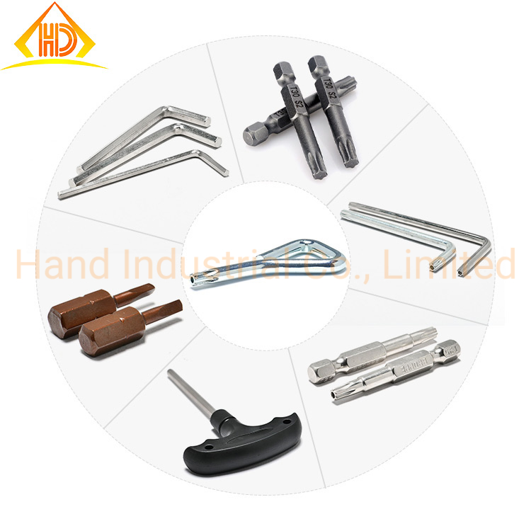 in Stock High Quality Alloy Steel Torx Key Set L Key Screwdriver Torx Allen Keys Wrench