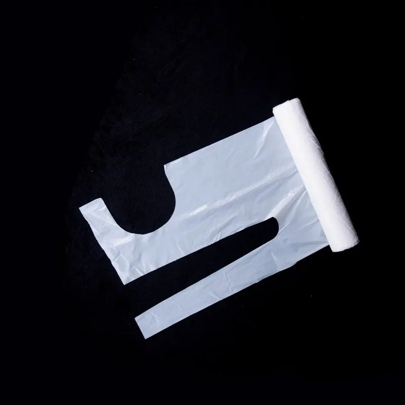 Customized Disposable Water Proof Plastic PE SPA Kitchen Clear Apron in Rolls