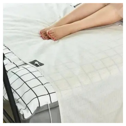 Заземляющая простыня King Size с серебряной нитью 10%