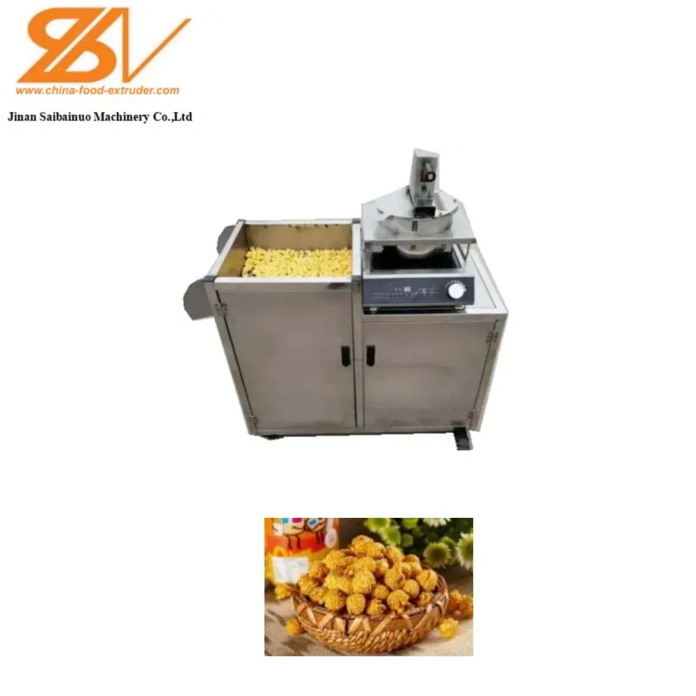 New Technology Stainless Steel Popcorn Production Making Processing Machine