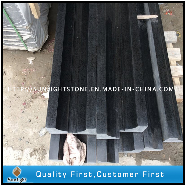 Discount Prefab G684 Black Stone Granite for Border/Tiles/Slabs