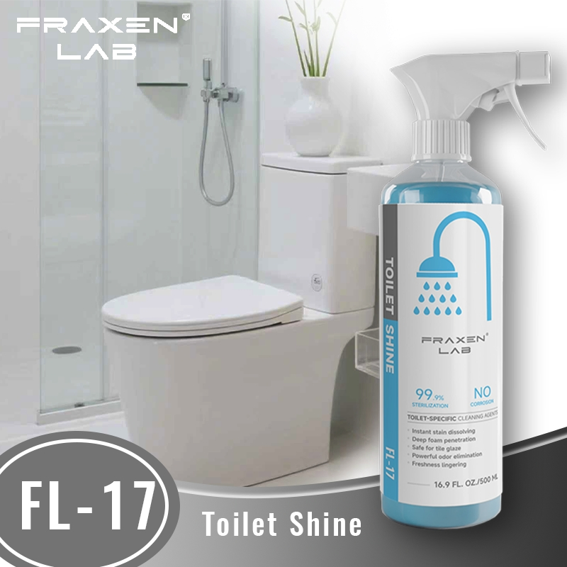 OEM/ODM 500ml Dual Nozzle Mode Bathroom Cleaner Deeply Removes Stains Liquid Detergent Used on Public Restrooms