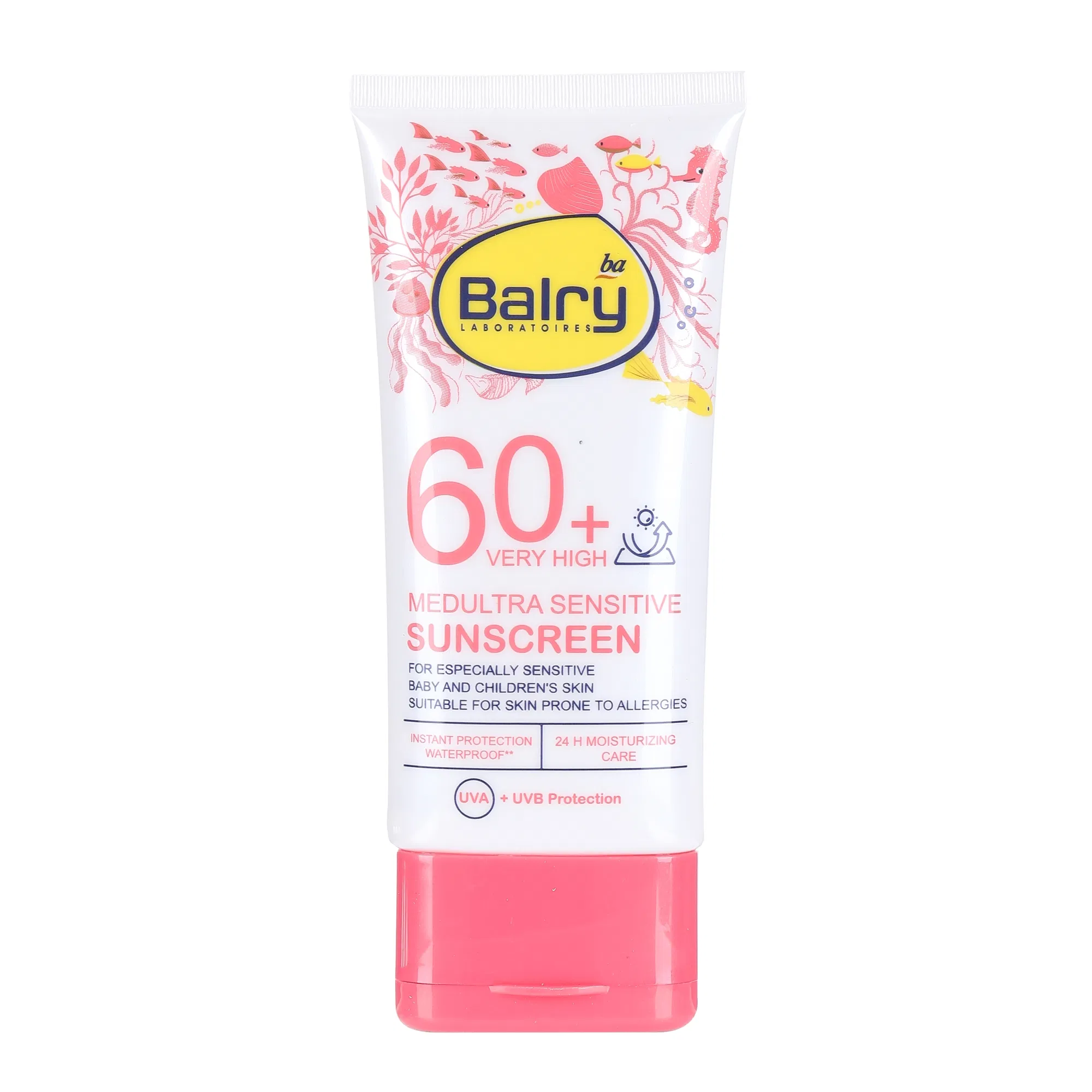 Premium SPF 60+ Moisturizing Sunscreen with UV Protection
