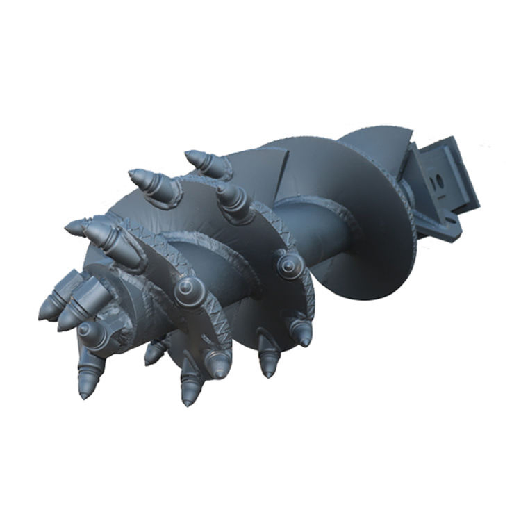 Conical Rock Auger Rotary Drilling Rig Accessory Construction Machinery Parts for Piling Foundation