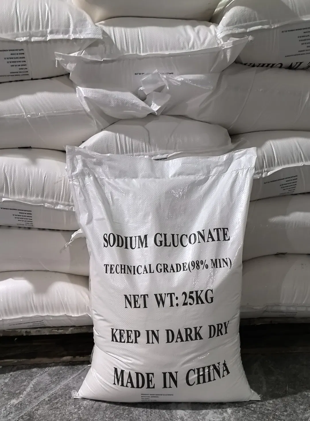 Sodium Gluconate Widely Used in Construction/Cleaning/Electroplating
