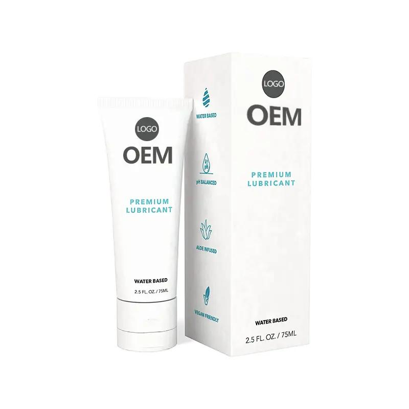OEM Private Label Naturally Plant Extract Sex for Woman or Man Water-Based Lubricant Massage Oil Silicone-Based Lubricant