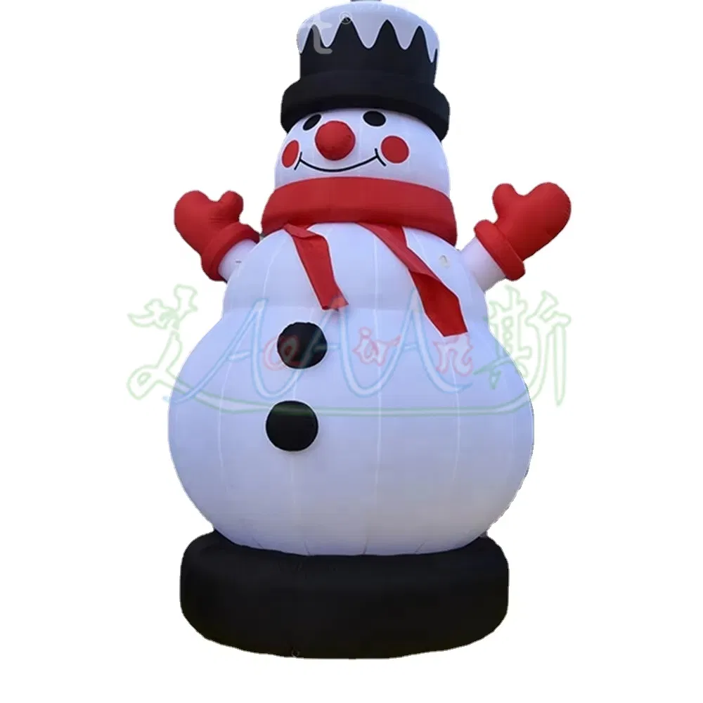 Outdoors Giant 6mh Inflatable Snowman for Merry Christmas Home Yard Garden Decoration