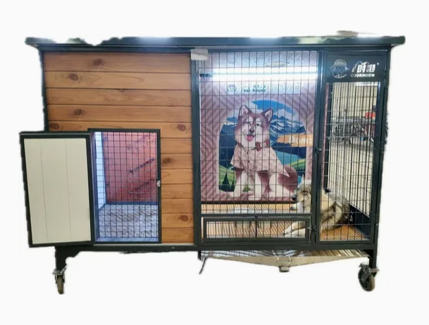 Easy-Clean Waterproof Large Outdoor Pet Villa Dog House