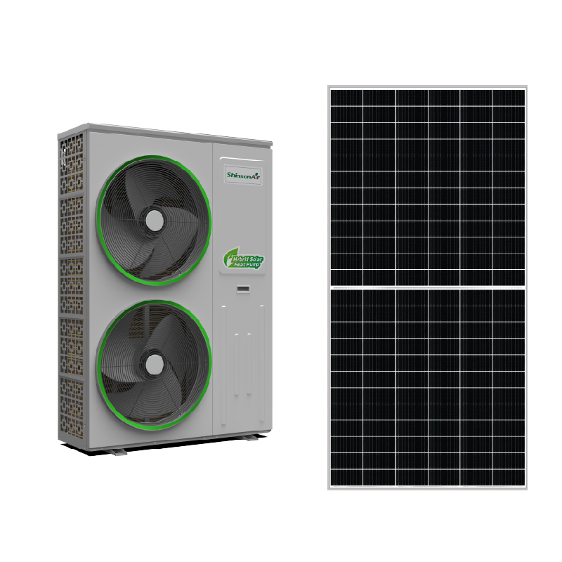 Latent-Storage Auto-Defrost Solar Hybrid Heat Pump