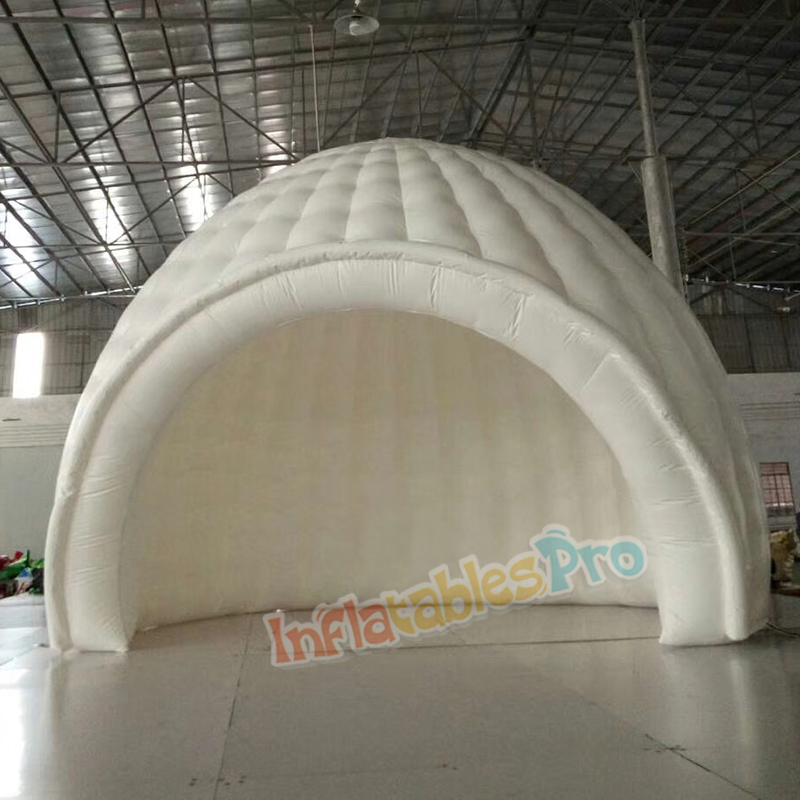 All White Inflatable Umbrella Tent