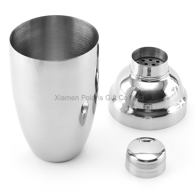 Bartender Stainless Steel Martini Tools 500ml Shaker Wine Cup Ice Muddler Bar Set