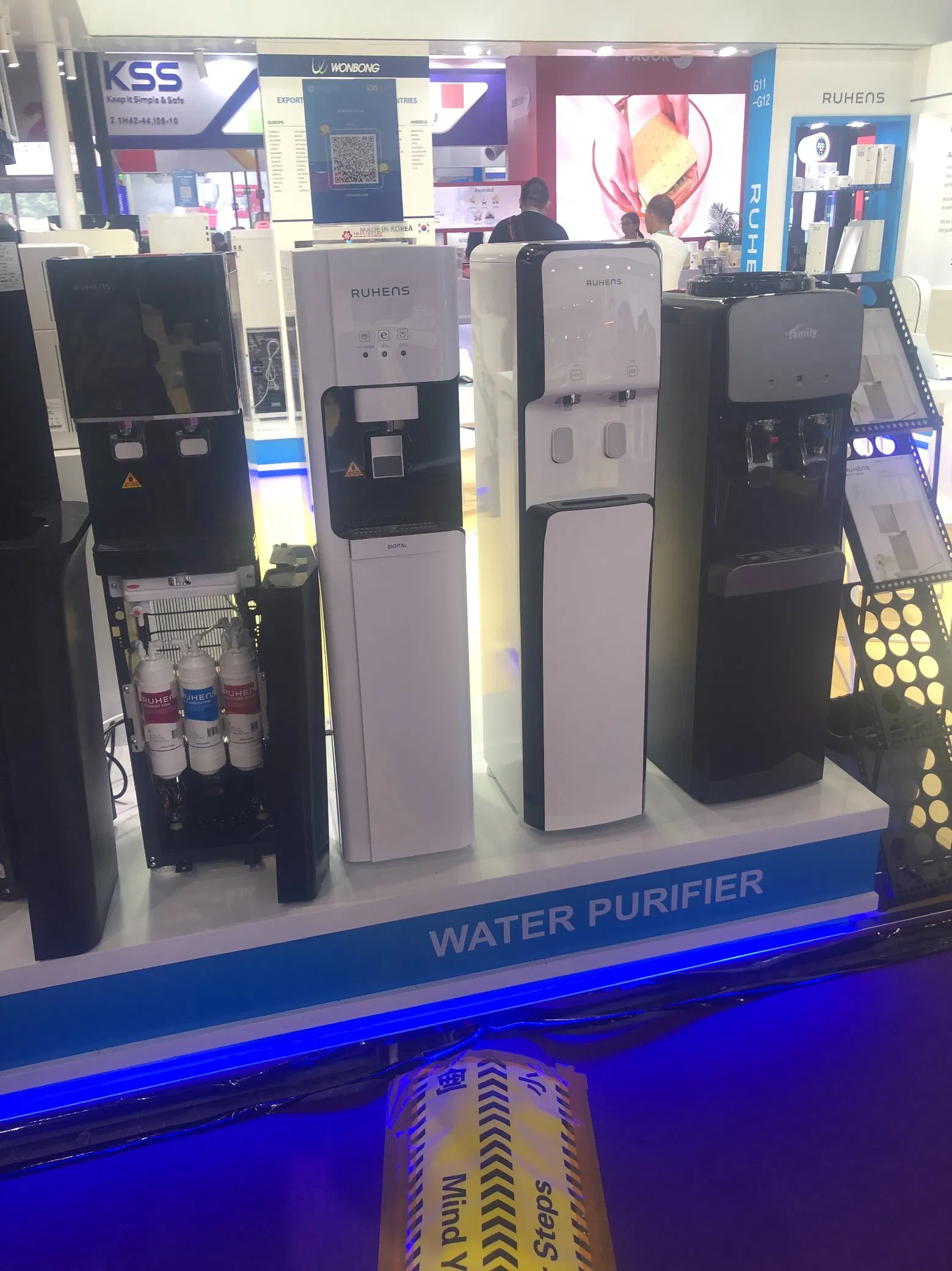 Bottom Loading up Flow 5 Gallon Bottled Water Compressor Hot Cold Cooler Dispenser