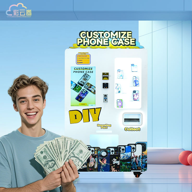 Caiyunjuan Phone Case Printer Vending Machine Manufacturing Phone Case Self-Service Vending Machine UV Printer Bulk