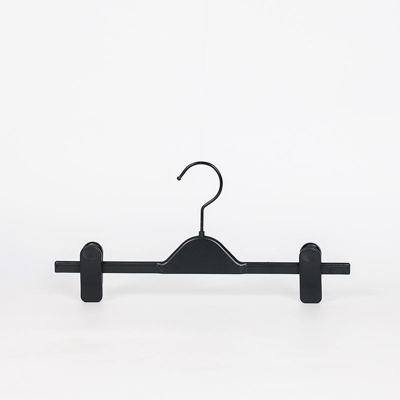 Space-Saving Durable Heavy Duty ABS Plastic Trouser Hangers with Adjustable Clips-Modern Design
