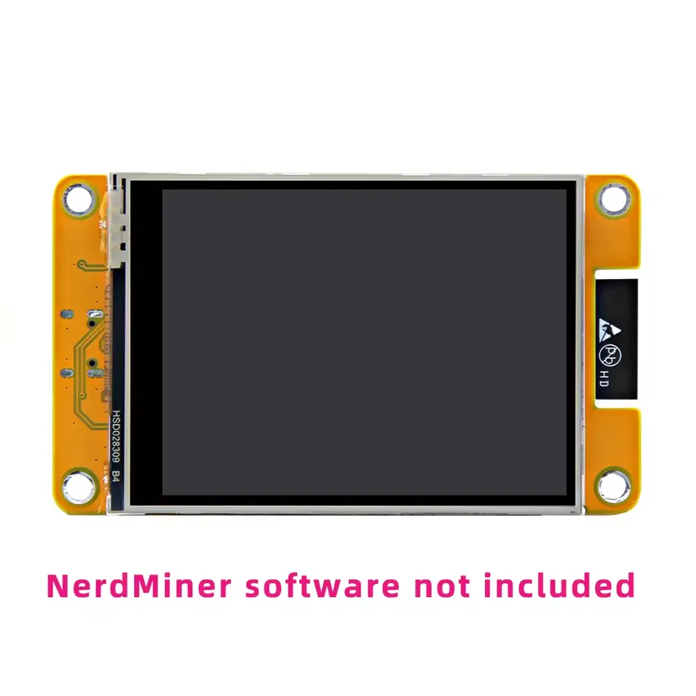 Дисплей Nerdminer V2 Esp32 2.8 дюйма TFT LCD сенсорный