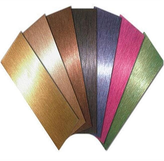 Silver/Gold/Copper Brush Finished Aluminum Composite Panel/ACP